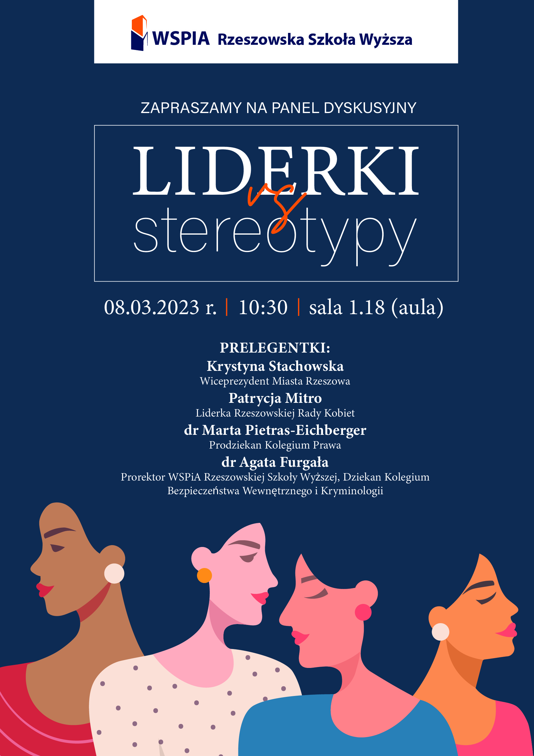 Liderki vs Stereotypy – panel dyskusyjny z okazji Dnia Kobiet 