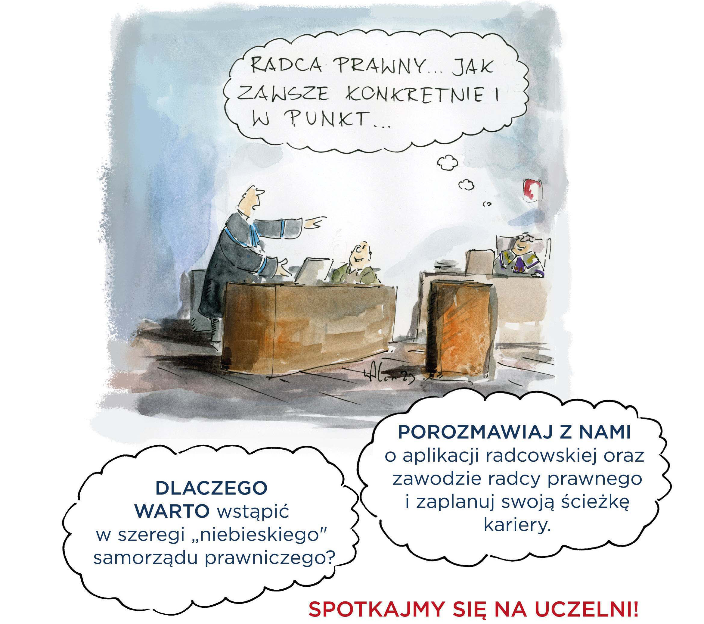 Chcesz zostać radcą prawnym? Przyjdź i dowiedz się, dlaczego warto!