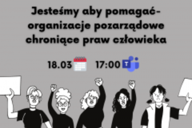 Studenci zapraszają na dyskusję o prawach człowieka