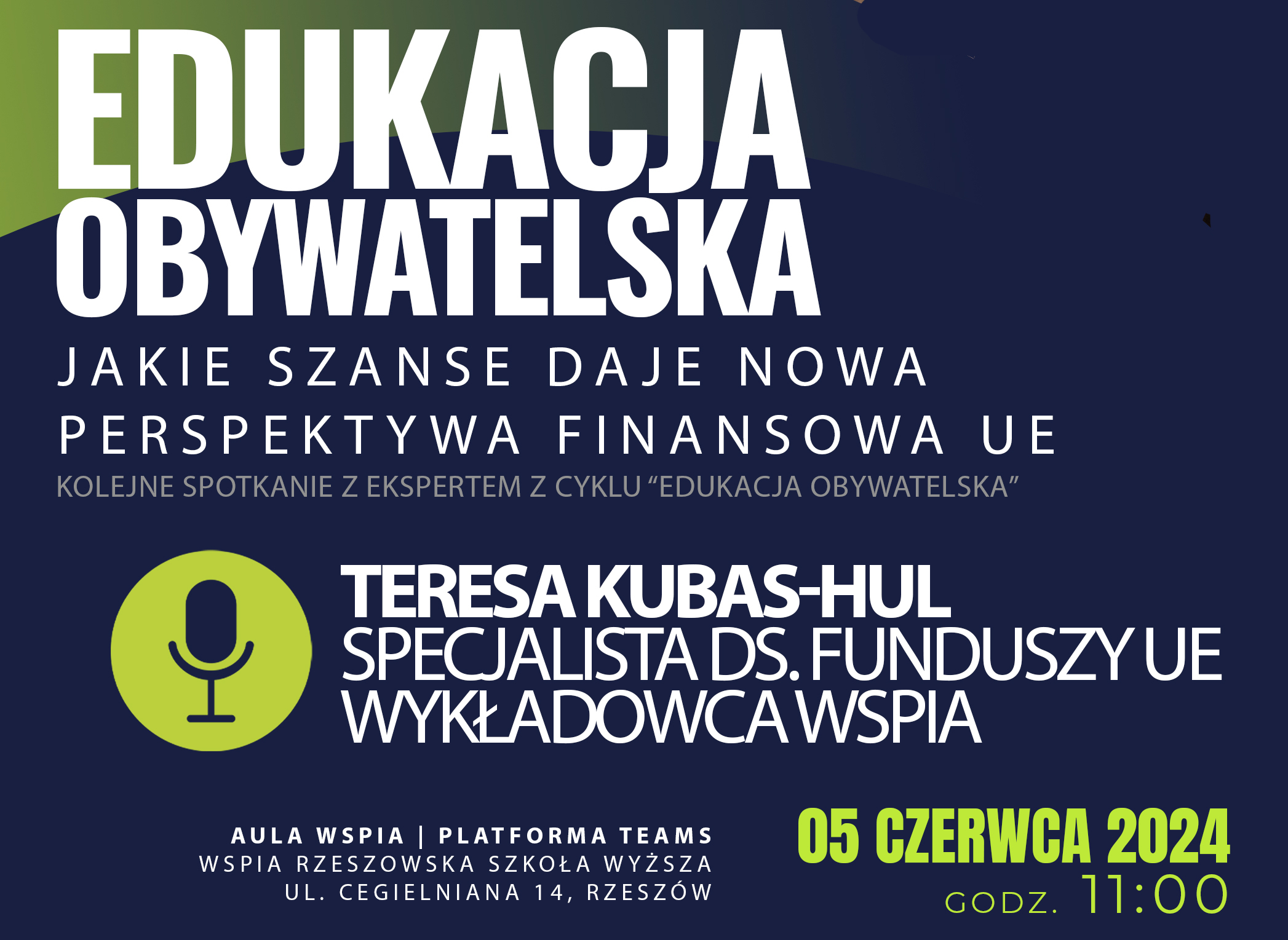 Edukacja obywatelska – jakie szanse daje nowa perspektywa finansowa UE 