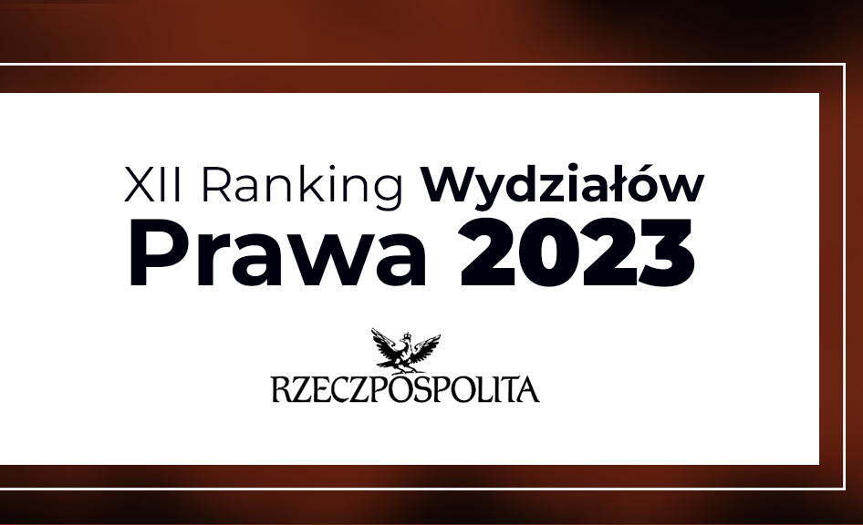 Результати 12-го Рейтингу юридичних факультетів Речі Посполитої