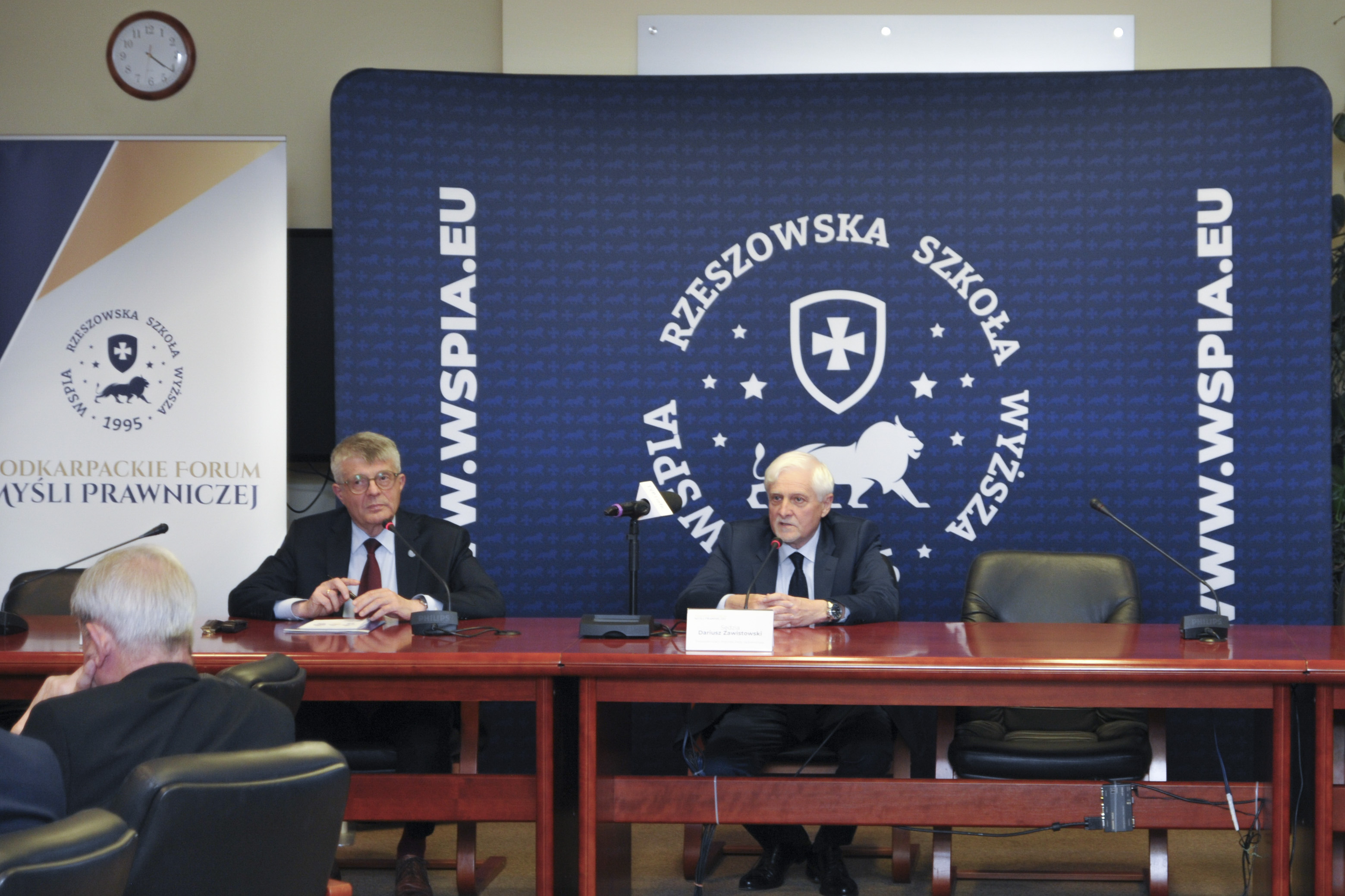 Przewodniczący KRS gościem Podkarpackiego Forum Myśli Prawniczej w WSPiA